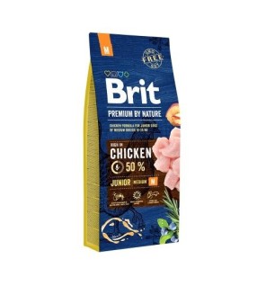 Brit by Nature Junior M 15kg